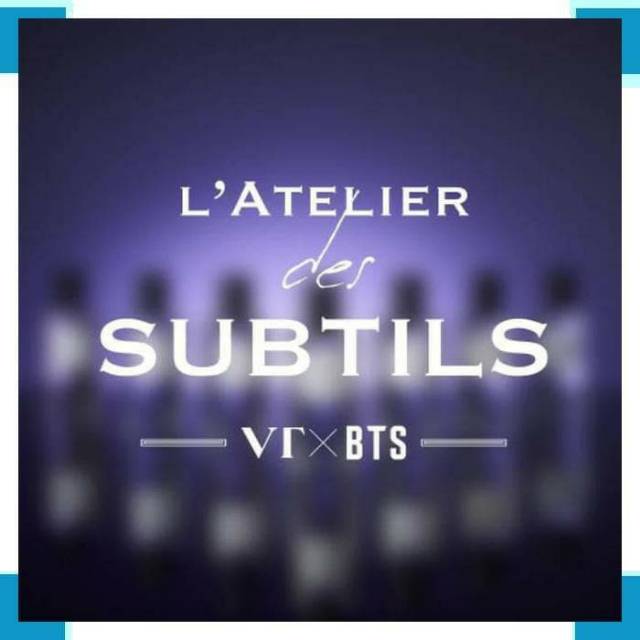 [PO SHARING] VT X BTS - L'ATELIER PERFUME VERT