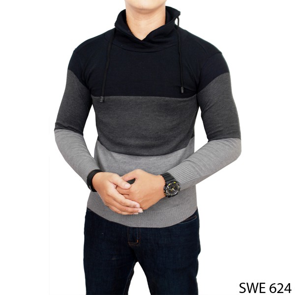 Sweater Keren Dan Murah Rajut Kombinasi – SWE 624