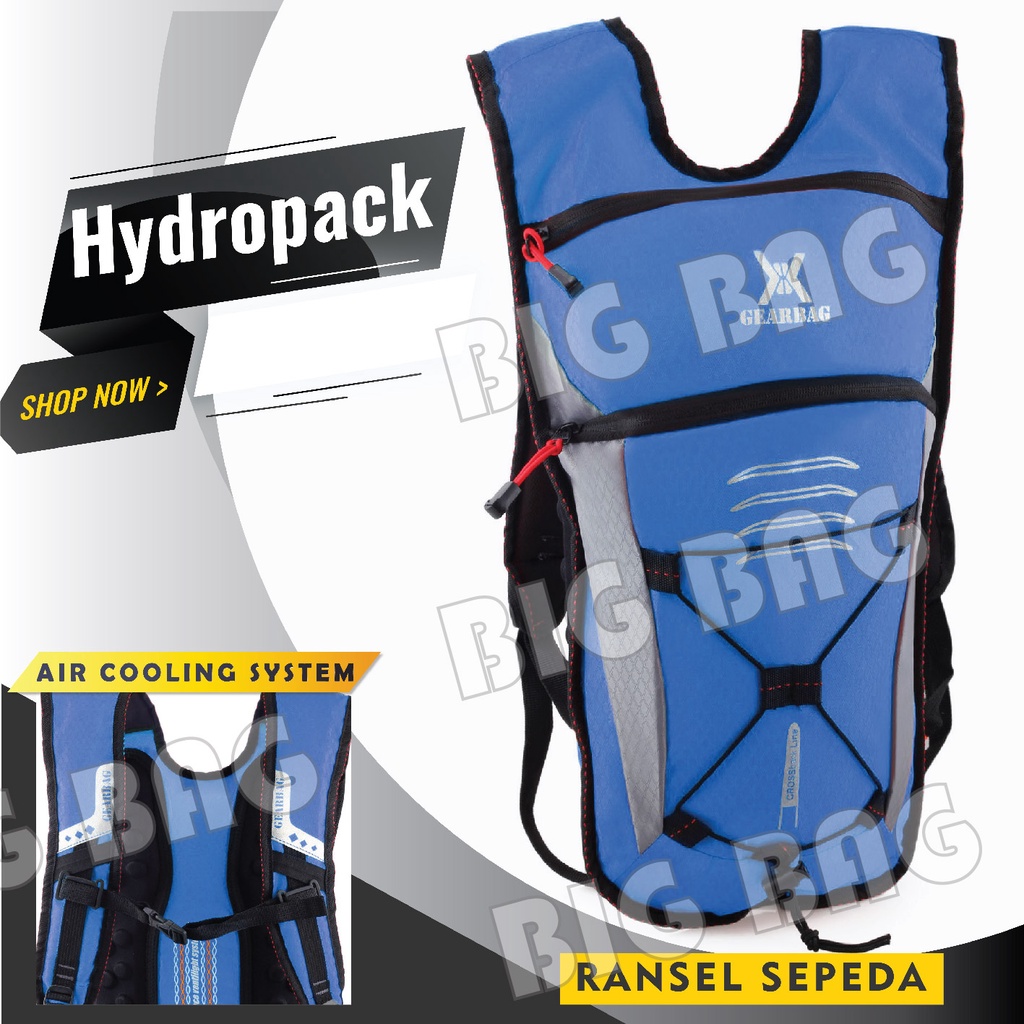 PTS - Tas Ransel Pria Gear Bag - Gimondi Hydropack Cycling Backpack Promo Diskon