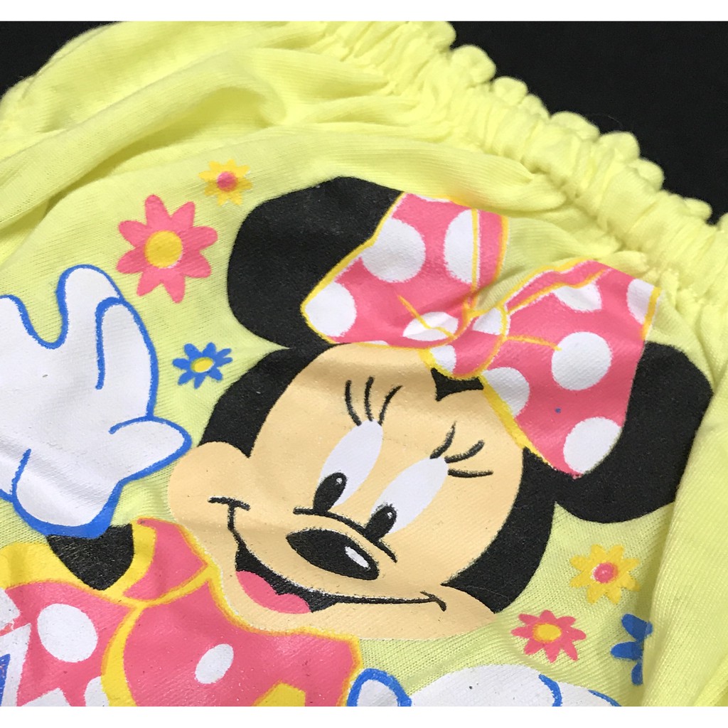 BAYIe - 3 PCS Celana Dalam/CD Anak Perempuan/Cewek KERUT SANTPOLO Bahan 100% KATUN Tebal SNI