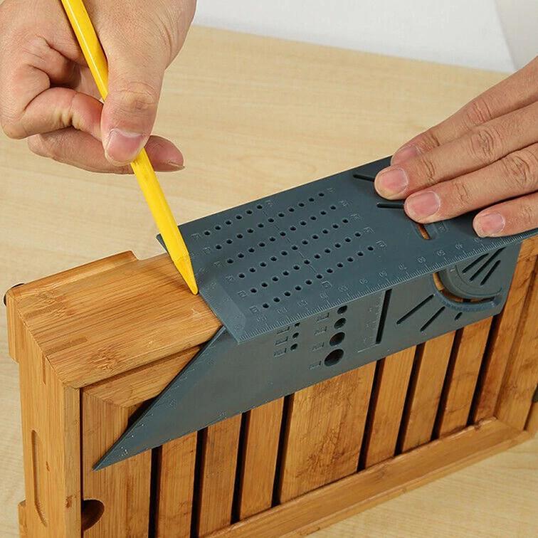 

Best Seller HLSTS marking 3D woodworking ruler / penggaris siku mitre 3D / marking gauge 33 Terlaris