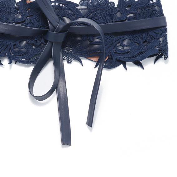 Belt Lebar Wanita Ikat Pinggang Fashion Tali Pinggang "Renda 2"