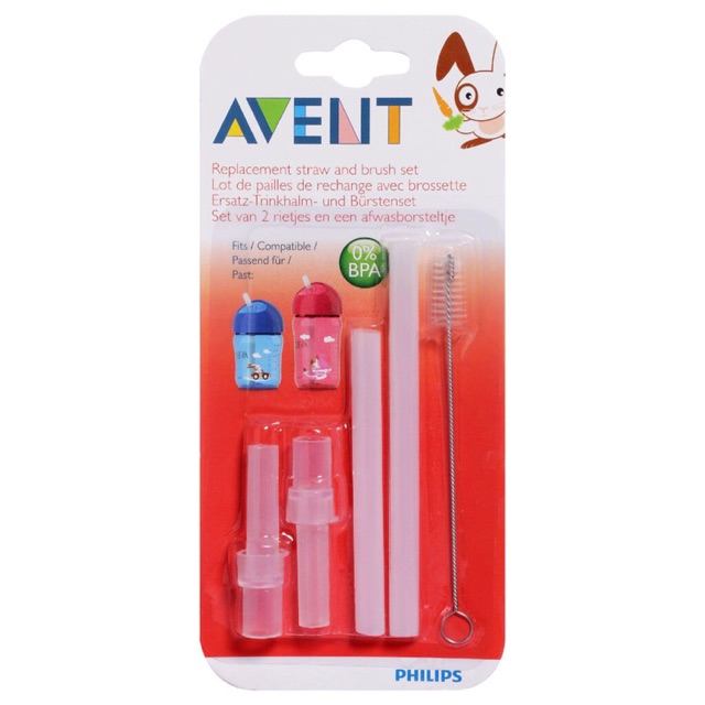 Avent replacement straw cup with brush