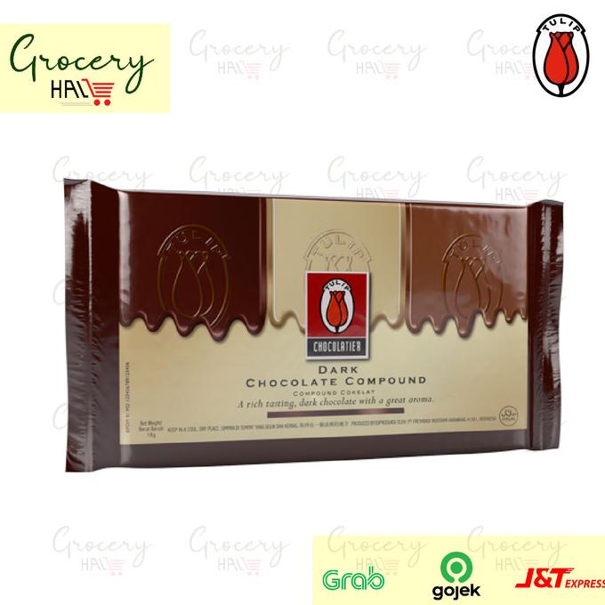 

TULIP DARK CHOCOLATE COMPOUND 1 KG