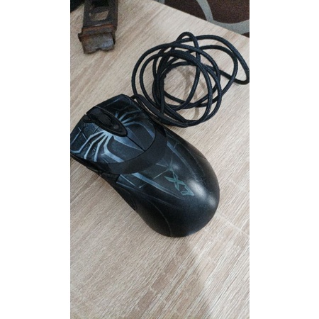 Mouse Gaming Macro a4tech x7 XL-747H second bekas tanpa box