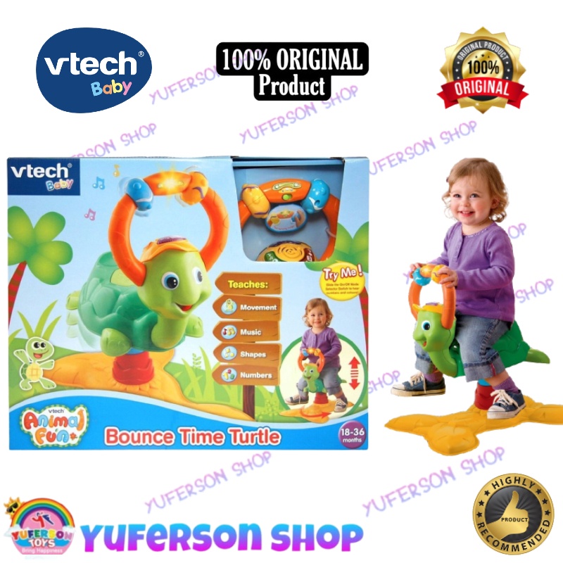 Jual VTech Bouncing Colors Turtle Shopee Indonesia
