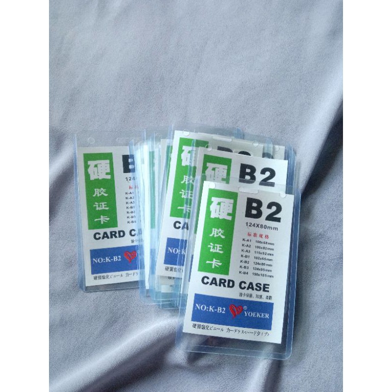 Toploader B2/B3 top loader/photo card holder/card holder