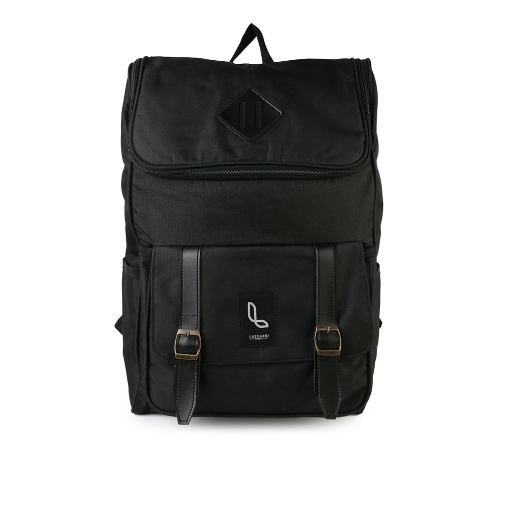 STRUGGLE BLACK |LAZZARDI x FORIND| Tas Ransel Punggung Ori Bag Pria Wanita Backpack Baru Gunung