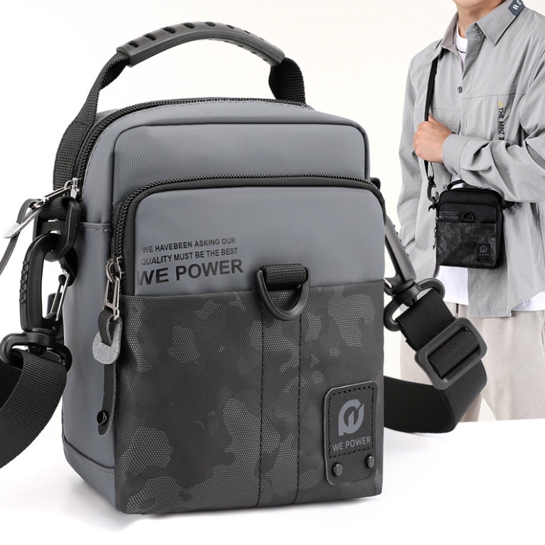 Tas Selempang Hp Multifungsi Slingbag Tas Pria Pinggang WE POWER FJ181