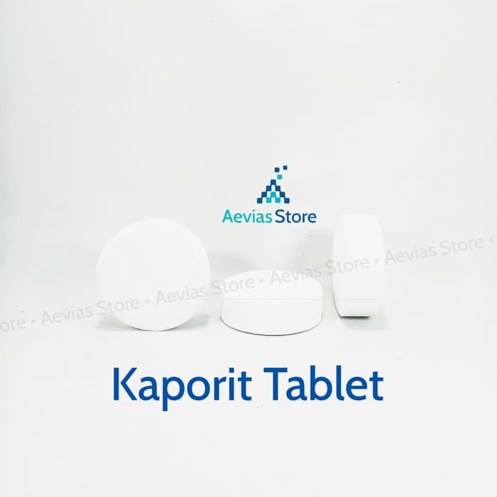 Kaporit Tablet Besar, Klorin Disinfectant, Kaporit Disinfektan.