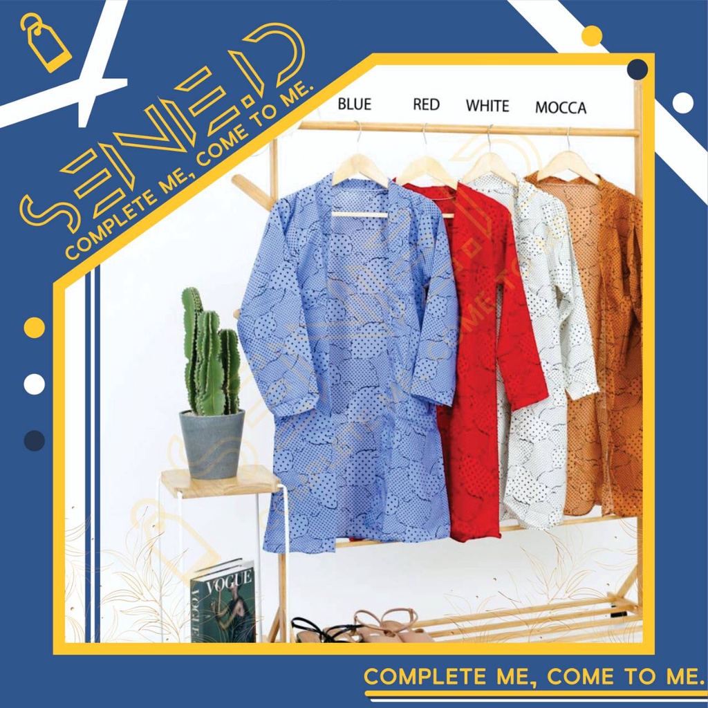 OUTER SIFON WANITA / OUTER MOTIF ABSTRAK