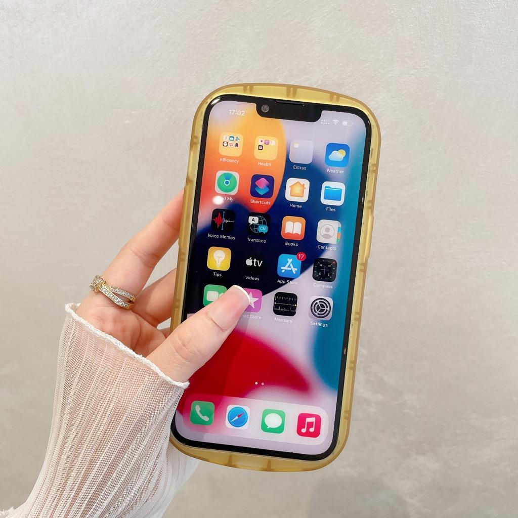 [TPC] Soft Case IPHONE Oval TPU Transparant Warna Permen Macaron FULL COVER IPHONE 7 8 PLUS X XS MAX XR 11 12 13 PRO MAX HP IP037