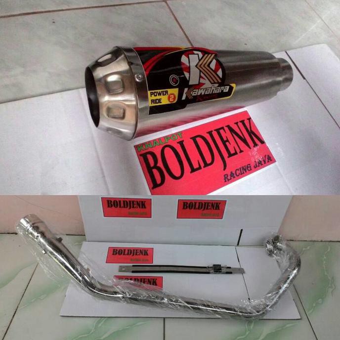 PROMO Knalpot racing Kawahara for sonic/Sat.fu/R15/Cbr150/vixion/SupraGtr DISKON