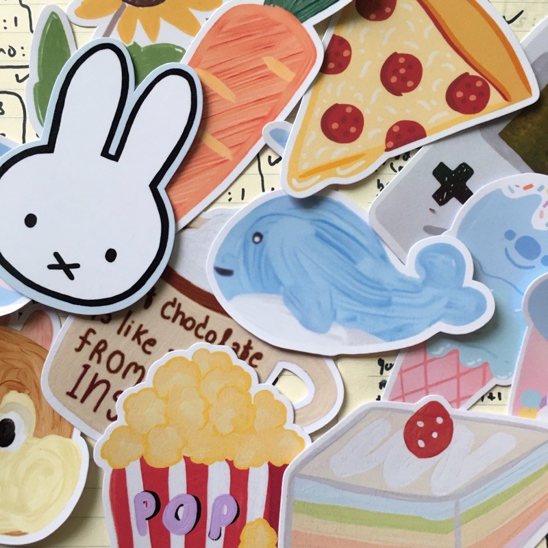 

Stiker Waterproof Seri B