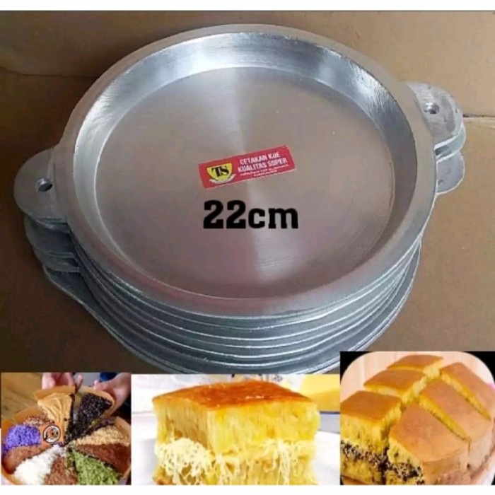 Loyang martabak manis ukuran 22 dan 24 cm - 24 Cm