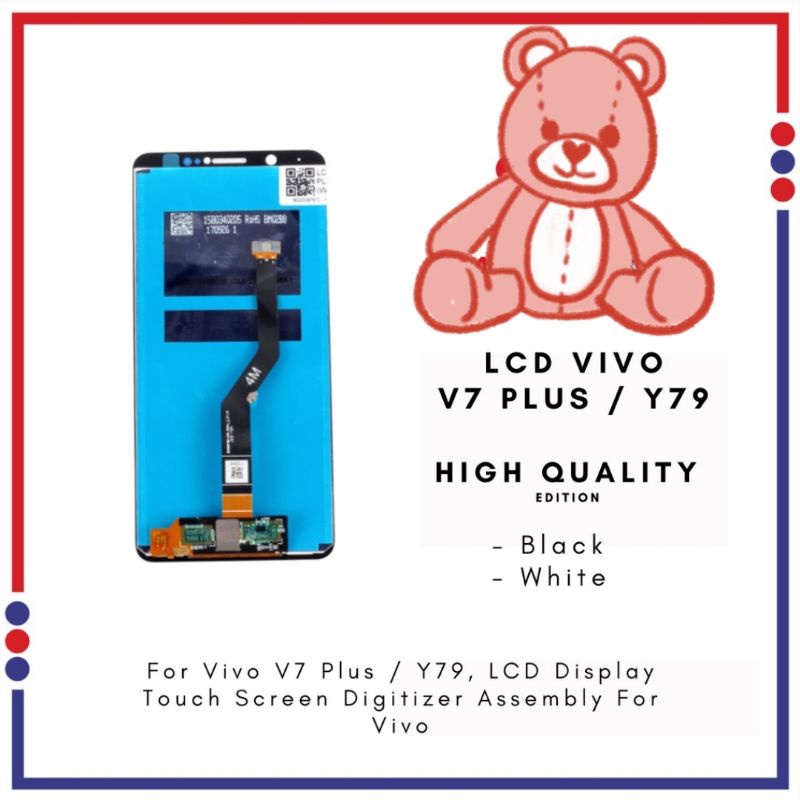 LCD TOUCHSCREEN VIVO V7 PLUS V7+ FULLSET ORIGINAL