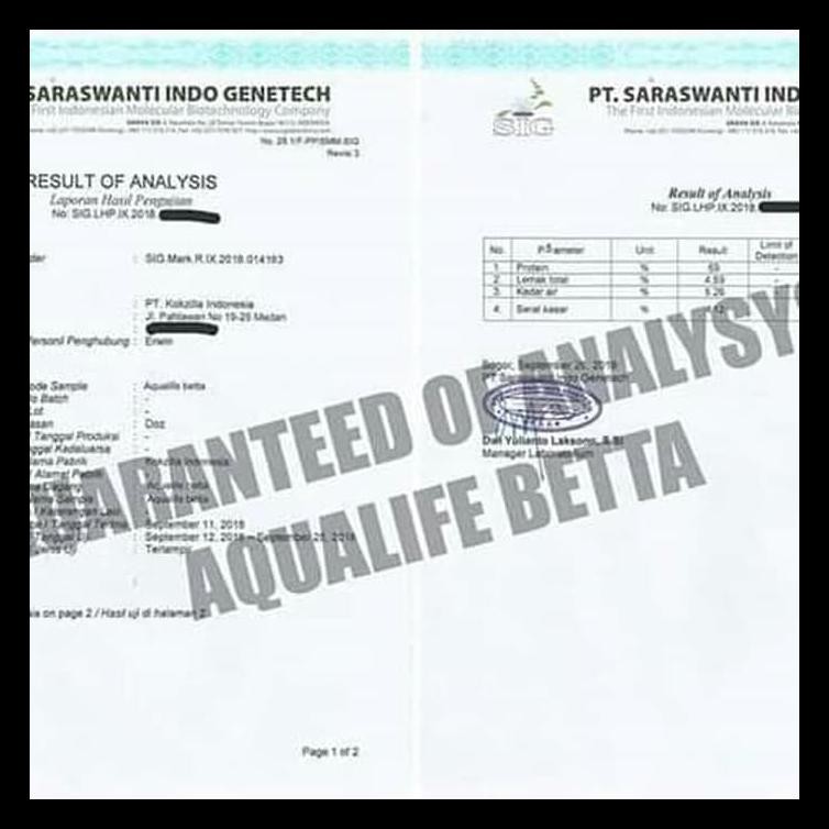 

Pelet Aqualife Betta Food Termurah