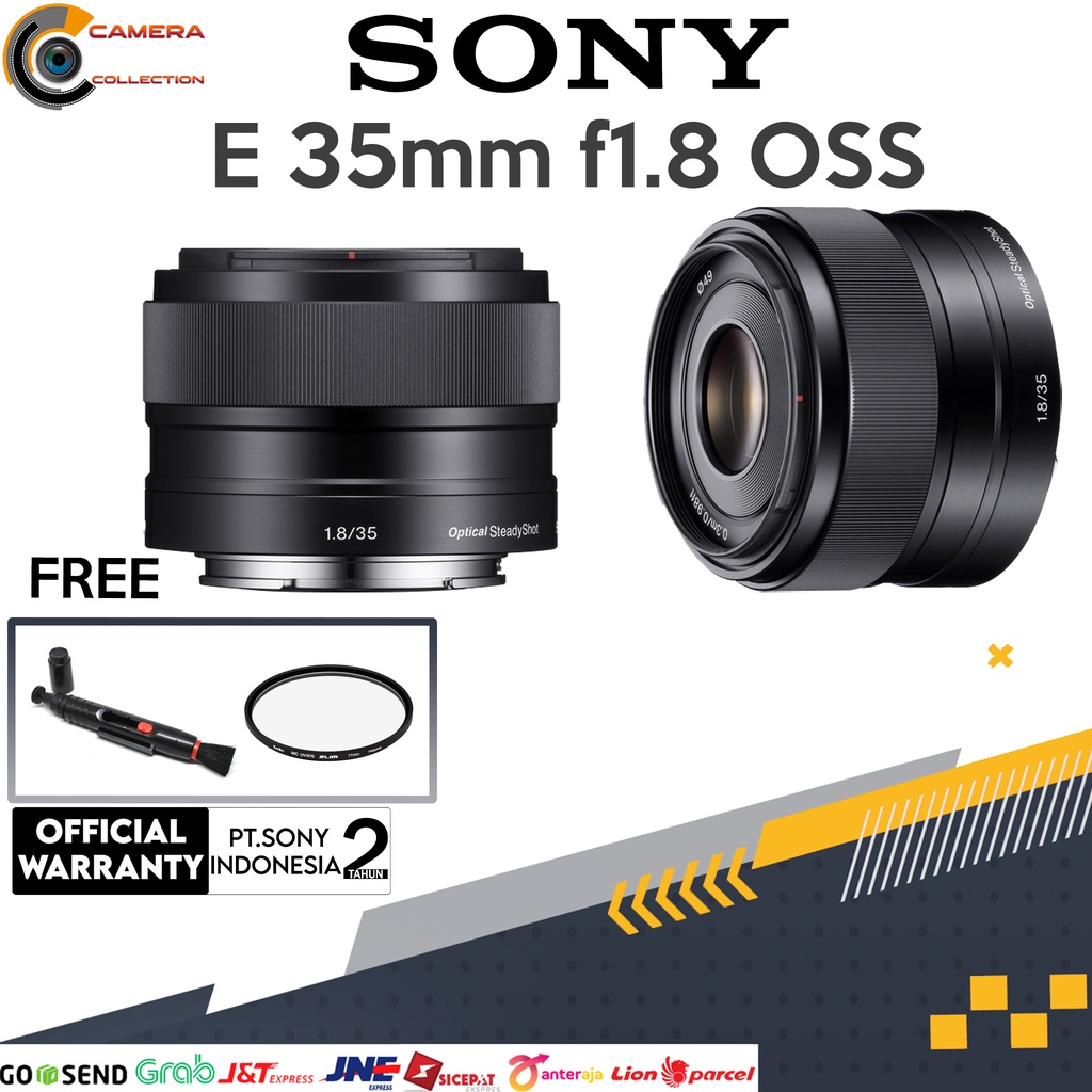 Sony E 35mm F1.8 OSS / Sony E 35mm f1.8 OSS / SEL35F18 / LENSA Sony E 35mm F1.8
