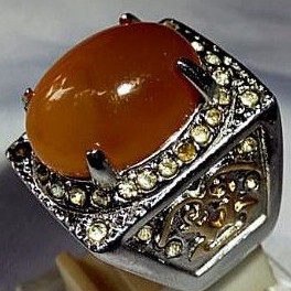 cincin batu akik raflesia bengkulu