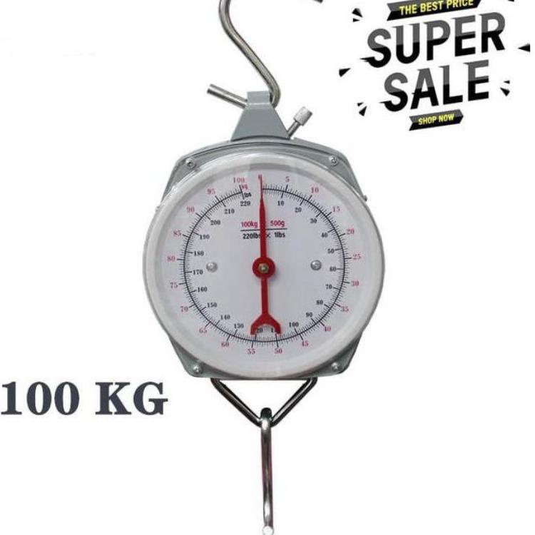 Timbangan Gantung Besi 50 kg/Timbangan Gantung jarum 100kg 8H2