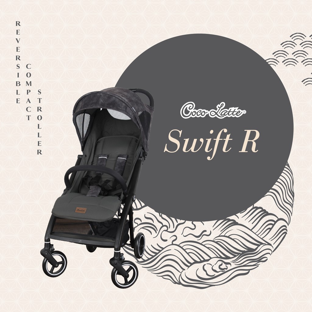 Makassar - Stroller Kereta Dorong Bayi Hadap Ibu Cocolatte CL-UR 5795 Swift R