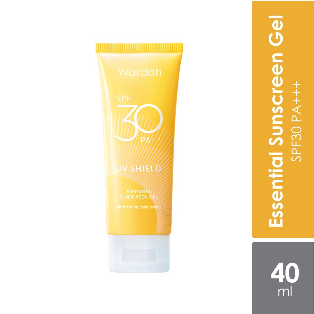 Wardah UV Shield Essential SUNSCREEN Gel SPF 30 PA++ 40 ml