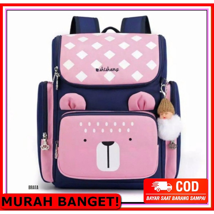 Tas Sekolah Wanita 2020 Baru Bahu Fashion Wanita Kecil Untuk Anak ZK443 Tas Ransel Anak Serbaguna M