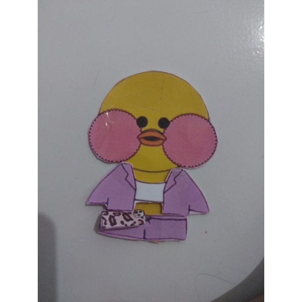 paper duck hanya boneka tidak ada rumah