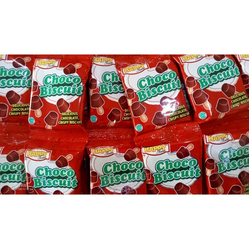 

Happy Time Choco Biskuit Renceng isi 10 pcs