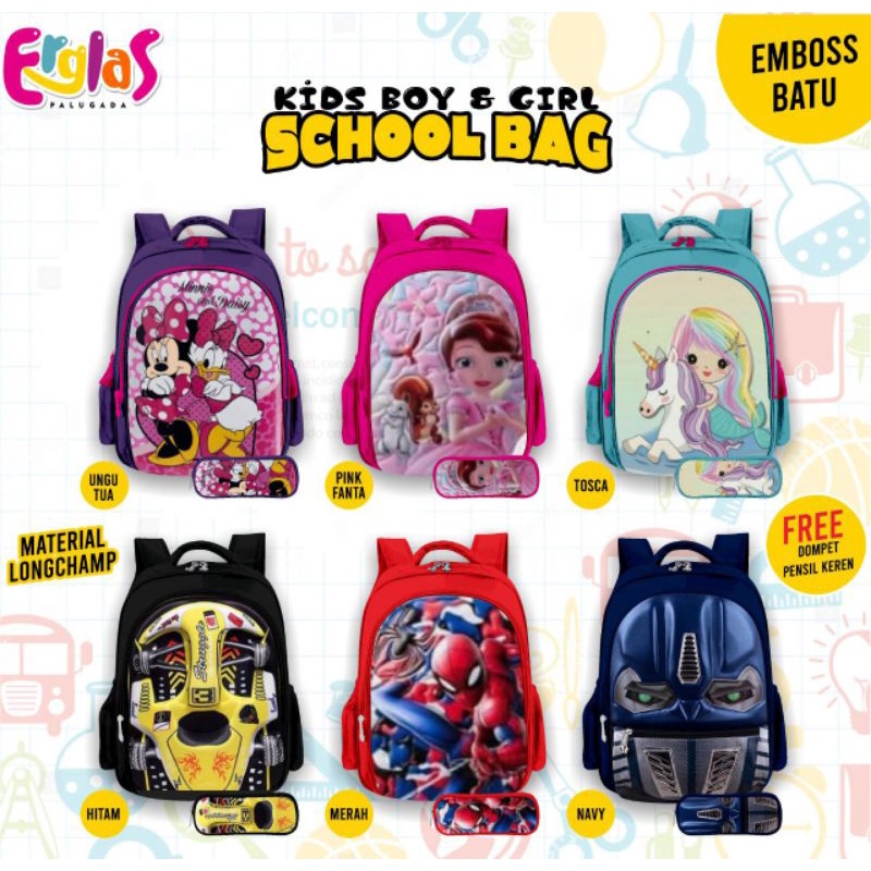 School Bag By Erglas