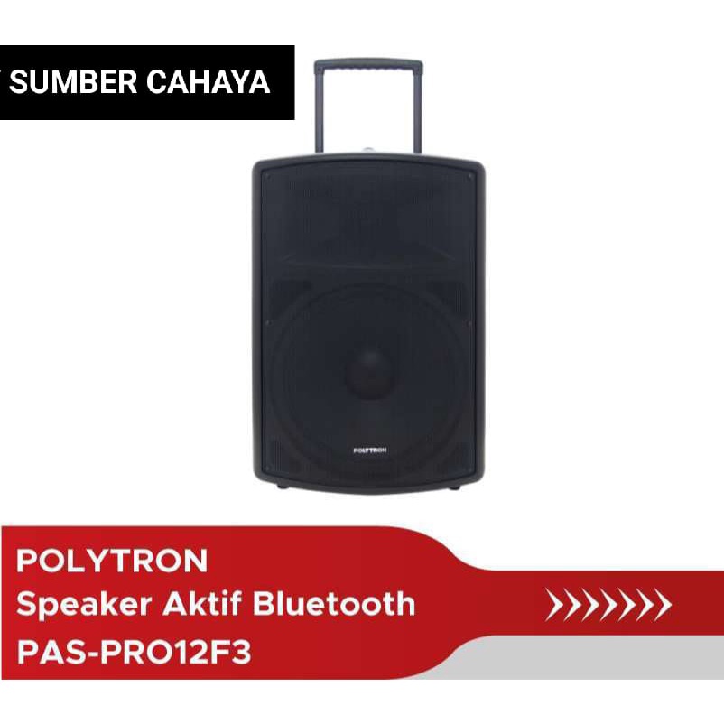 Polytron Active Speaker PASPRO12F3  BLUETOOTH WIRELESS MIC PAS PRO12F3