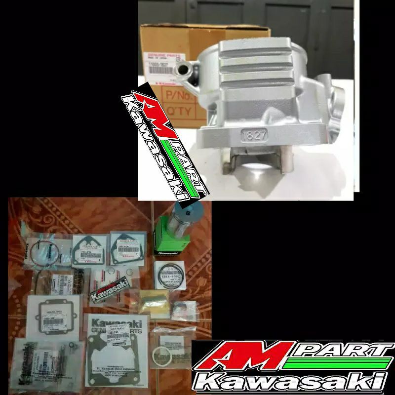 blok set ninja kiss 1827 original kawasaki