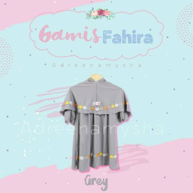 Gamis Fahira Size 3-6 tahun Gamis Anak dan bayi