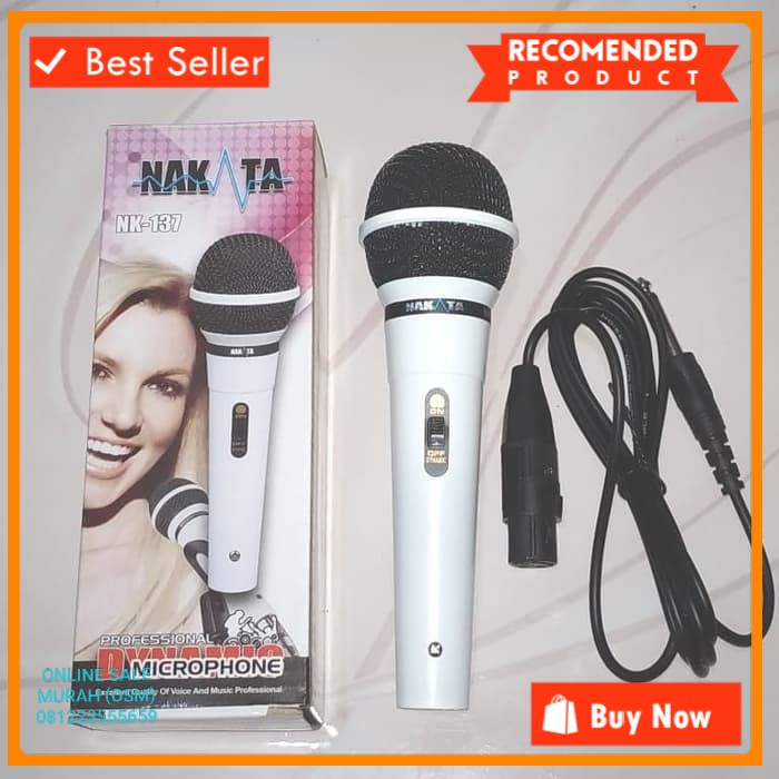 Original nakata Mic kabel Microphone cable karaoke vocal audio sound mik pengeras suara pro profesional vokal mikrophone dynamic aux asli music  Bahan dari pvc Langsung nyala. Gk pake baterai suara mantap, yg paling penting tidak perlu teriak kenceng ngom