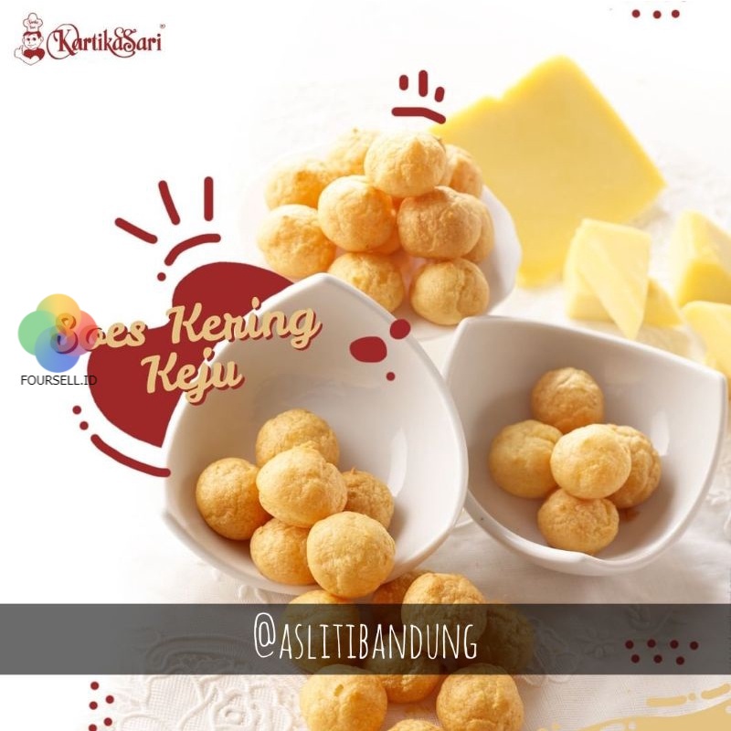 

Kartika Sari - Soes Kering Keju Asli Ti Bandung - Oleh Oleh Bandung Kartikasari Bandung Kue Kering Bandung by aslitibandung