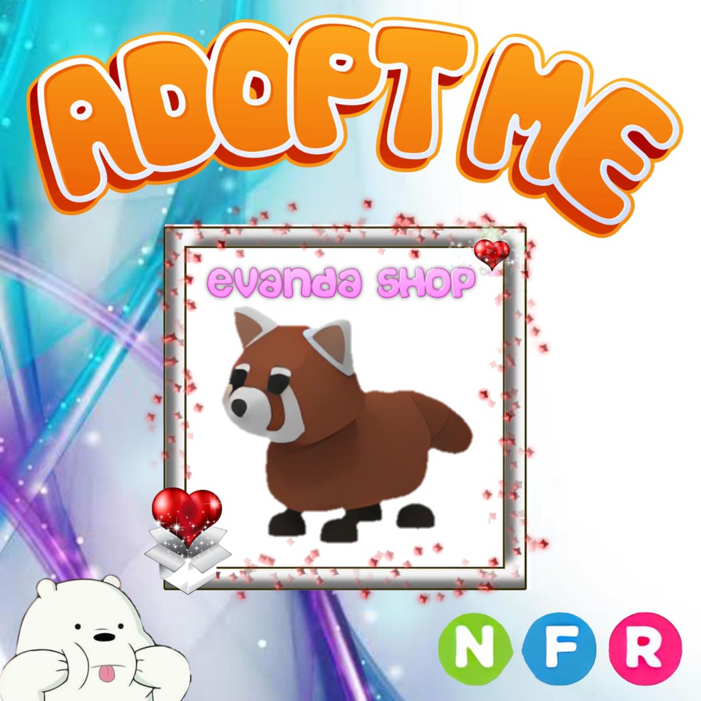 Jual Red Panda R/F/Neon/Nr/Nfr/Mr/Mfr Adopt Me Pet Indonesia|Shopee  Indonesia