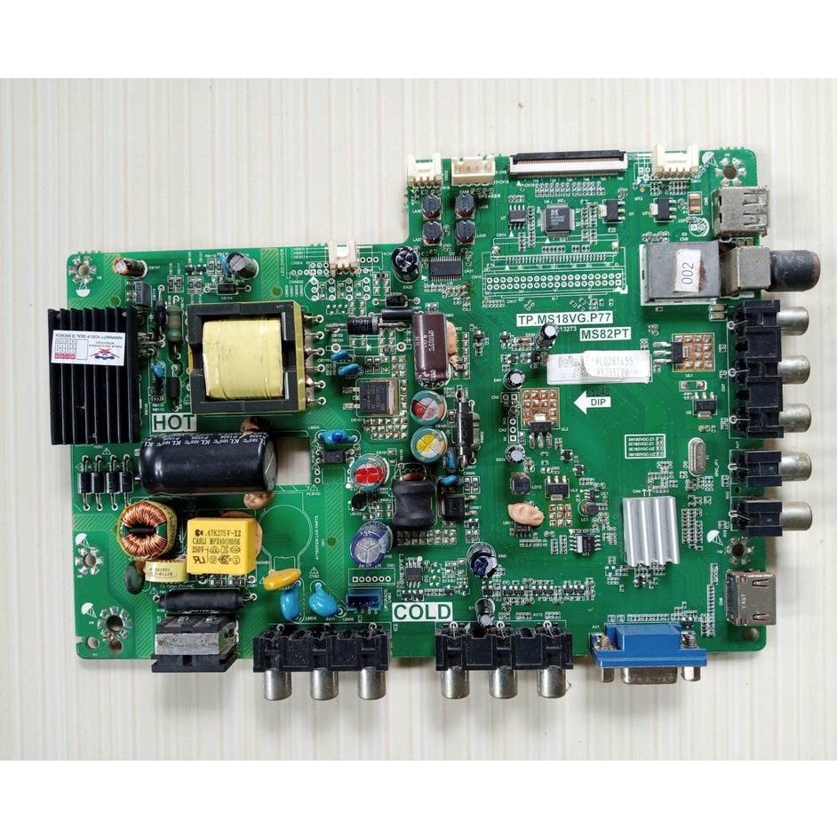 MB Mainboard PLD 28T655 - 28D655 Modul Mesin TV LED Polytron