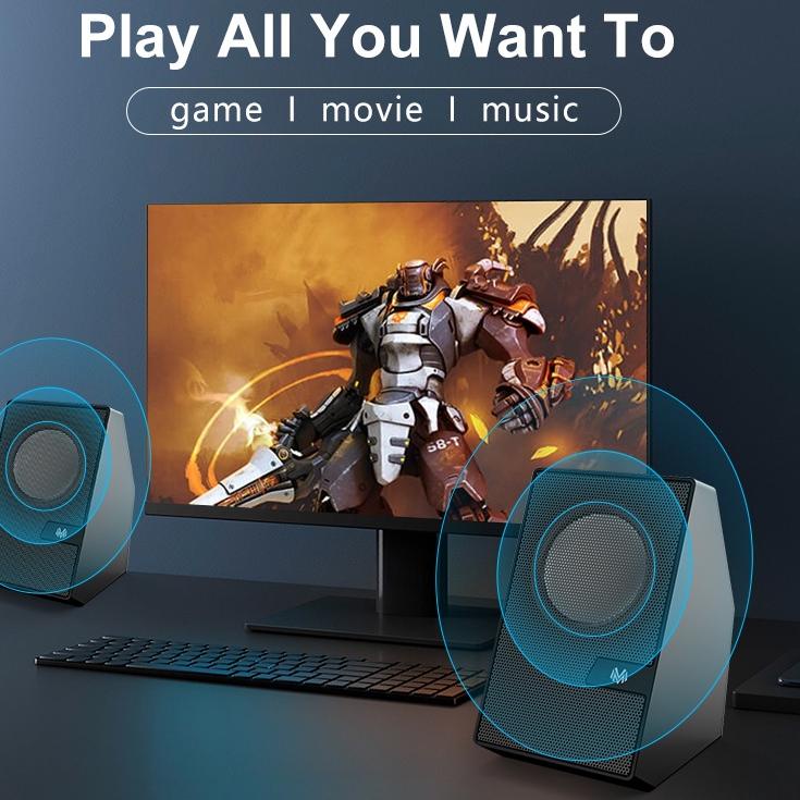 LANGSUNG KIRIM.. Speaker laptop multimedia bass Speaker D7 surround stereo - Garansi Resmi 1 Tahun