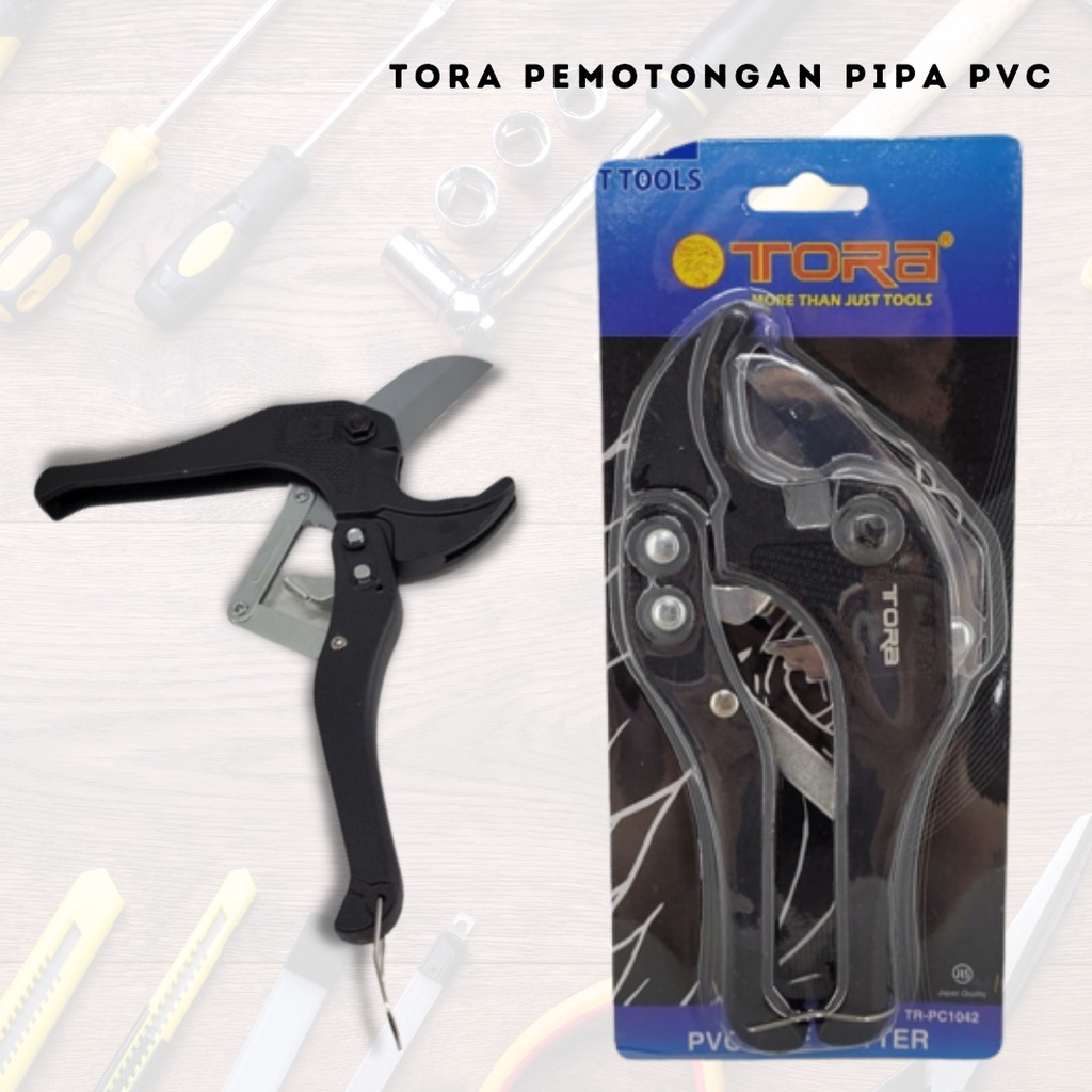 kualitas TERJAMIN !! TORA Pipe Cutter PVC - Alat Potong Pipa Pvc - Pipe Cutter Pvc 42 mm gunting pemotong pipa pvc
