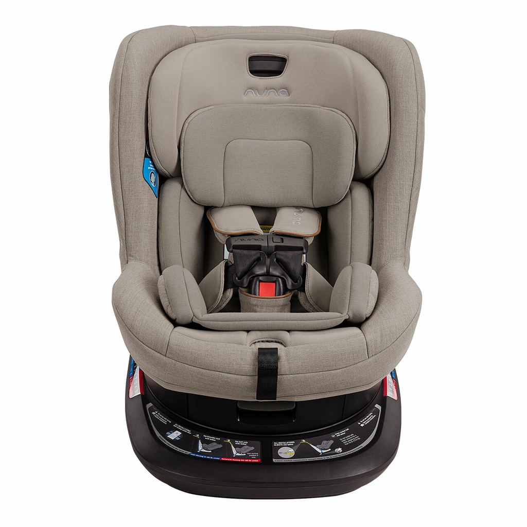 Nuna REVV Rotating Convertible Car Seat Hazelwood Caviar - Carseat Carsit Kursi Base Mobil Bayi 360 Degree Derajat - Putar Rotate Dudukan Baby