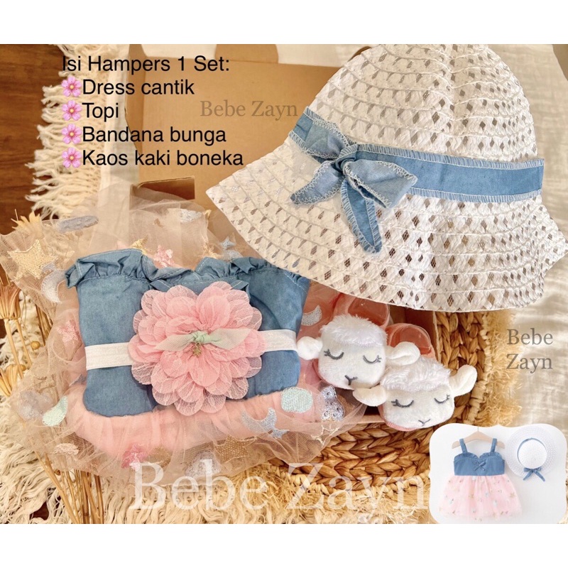 {BEBE ZAYN} Hampers baby/ hampers bayi/ baby gift/ kado bayi/ baby newborn/ Baby Girl/ Baby Girl Summer Set-Summer Pretty Pink