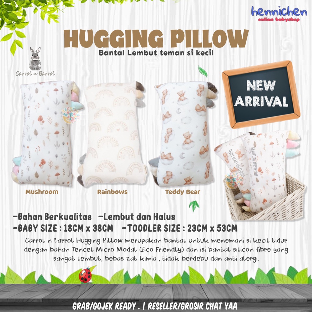 CARROL N BARROL HUGGING PILLOW BABY SIZE TENCEL PILLOW / PILLOW TOODLER SIZE TENCEL PILLOW JUMBO BANTAL + SARUNG