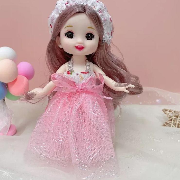 Promo Terheboh New Boneka BJD Tertawa Cantik Full Aksesoris Mewah Rambut Super Panjang