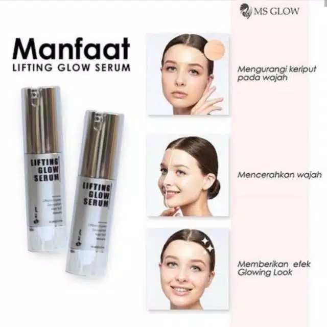 LT- [150GR] LIFTING GLOW SERUM - MS GLOW ( BPOM )