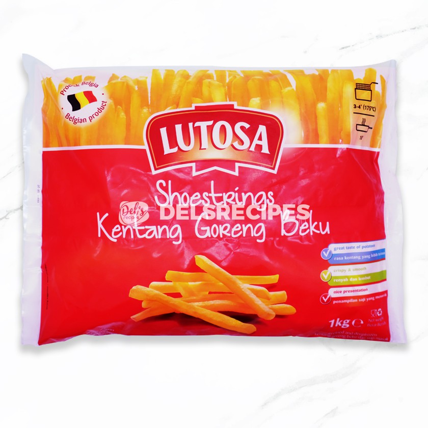 

Kentang Goreng Belgia - French Fries Shoestring 1/4 Lutosa 1kg