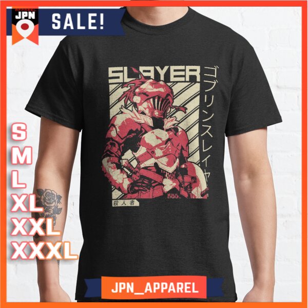 Kaos Baju Goblin Slayer - Anime Shirt T-shirt Premium