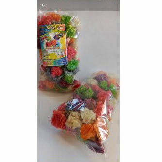 

Rengginang jumputan Rainbow