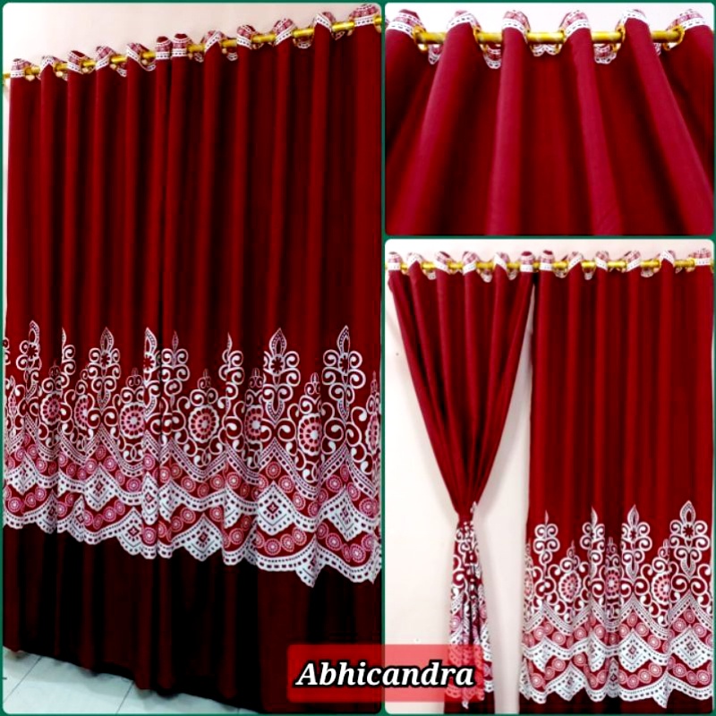 Gorden smokring/Hordeng smokrihng 12 ring motif ABICHANDRA jenda&amp;pintu