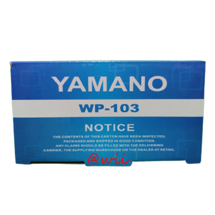yamano wp 103 wp103 wp 103 pompa air celup pompa kolam aquarium