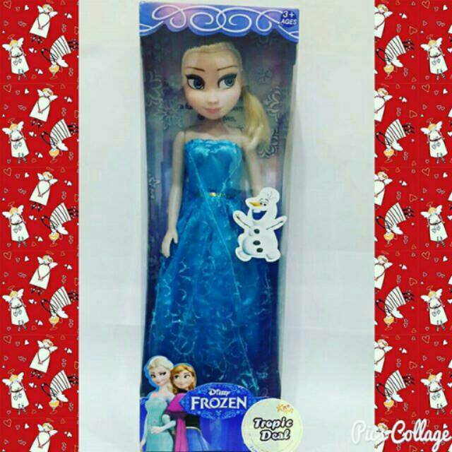 Boneka Frozen Elsa Musik Nyanyi Ukuran Jumbo